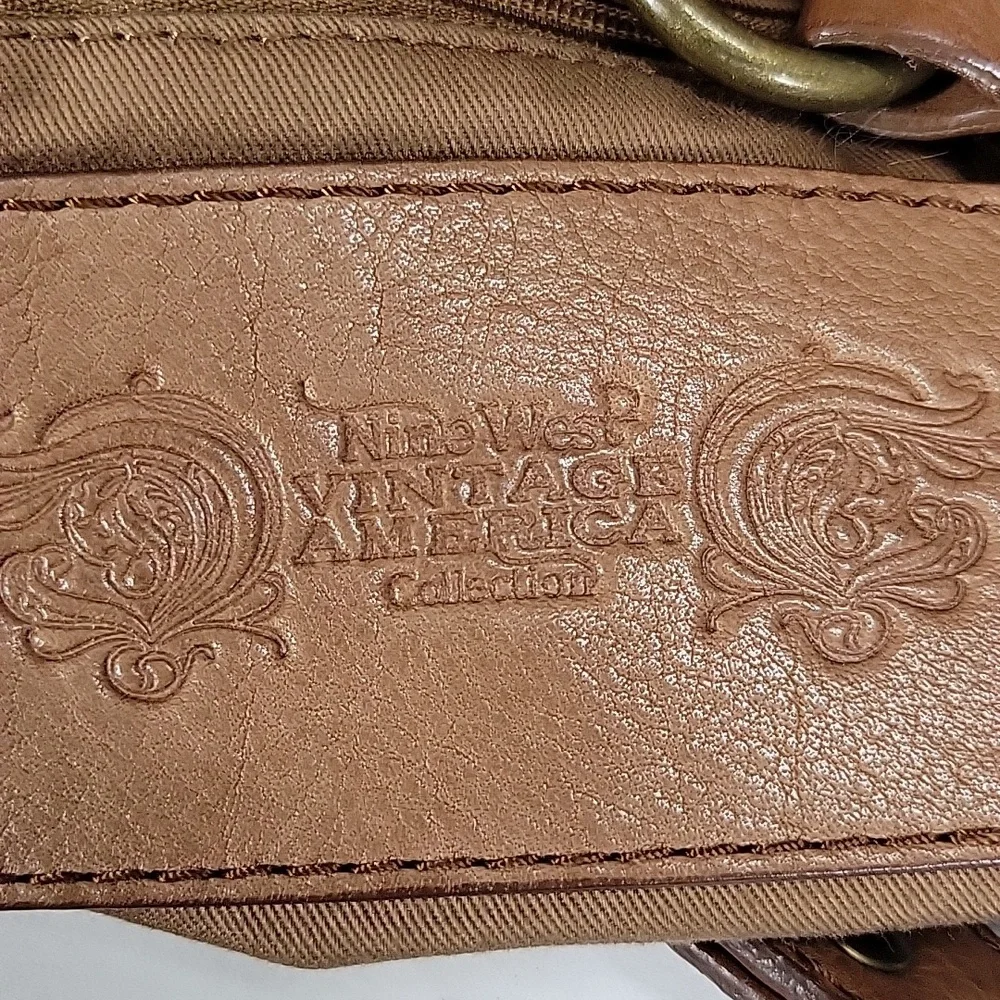 Nine West Vintage America Collection Boho Patchwork Leather Bag - Picture 14 of 14